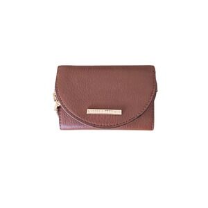 Poppy & Peonies Margaux Wallet Chestnut Brown Trifold RFID Antiscan Protection